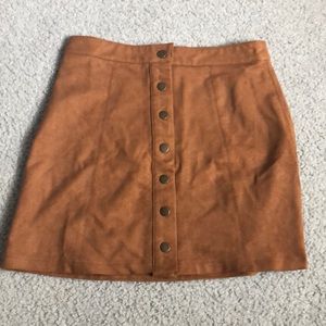 Forever 21 tan skirt size small brand new